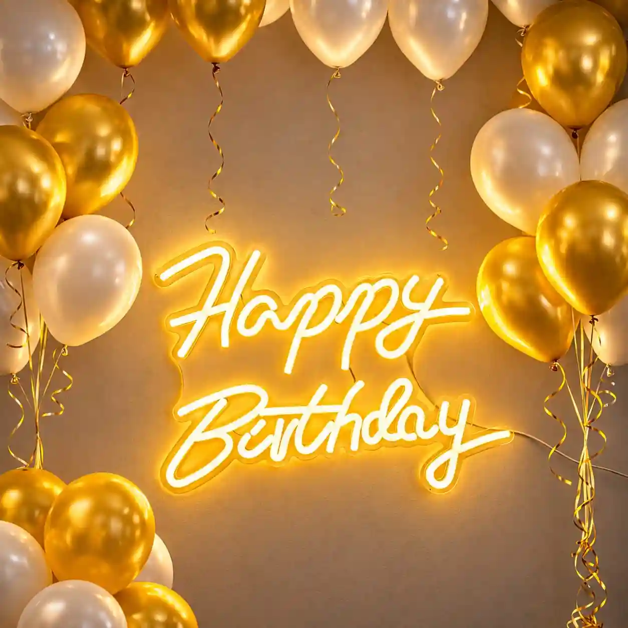 Happy Birthday Neon Light